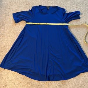 Eileen fisher cobalt blue tunic lightly worn. Size small.